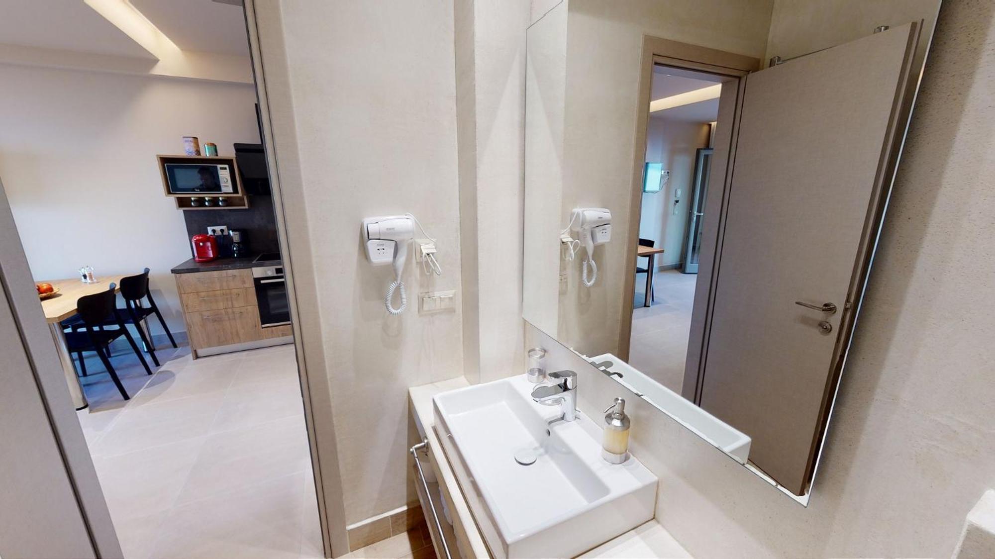 Kallia Suites- Chorefto 客房 照片